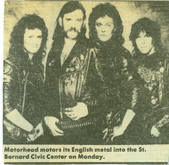 Motorhead on Oct 27, 1986 [284-small]