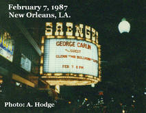 George Carlin on Feb 2, 1987 [287-small]