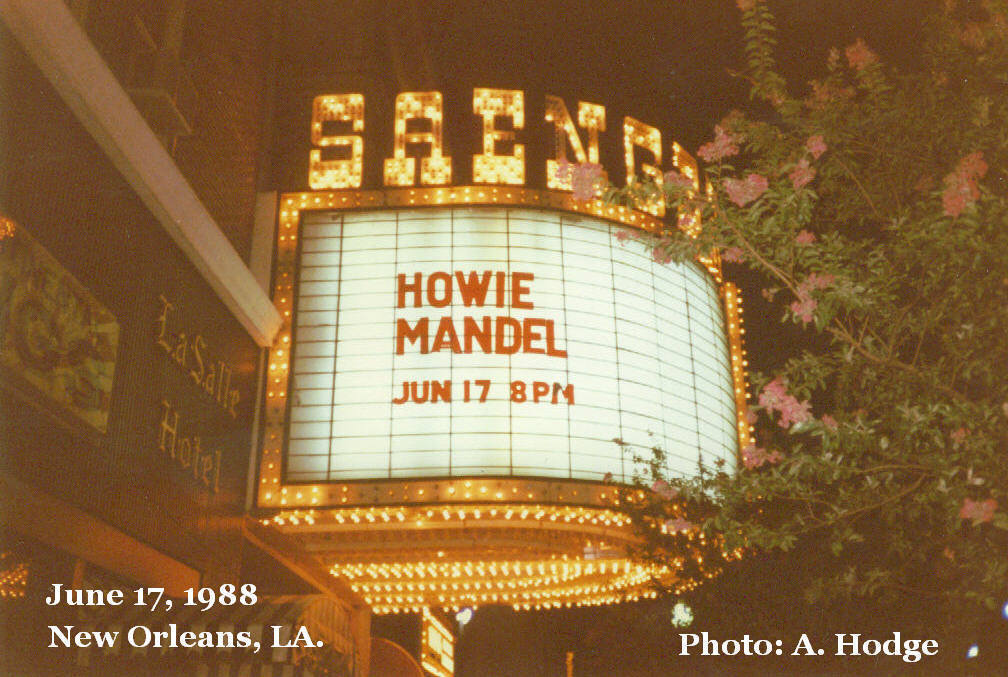 Howie Mandel Concert & Tour History (Updated for 2024) Concert Archives