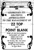 ZZ Top / Point Blank on Nov 3, 1974 [343-small]