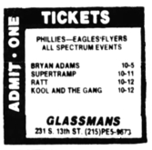 Supertramp / The Motels on Oct 11, 1985 [445-small]