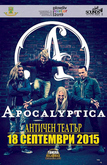 Apocalyptica at the Ancient Theatre, Plovdiv 2015., tags: Apocalyptica, Plovdiv, Plovdiv, Bulgaria, Gig Poster, Ancient Theatre - Apocalyptica on Sep 18, 2015 [473-small]