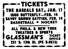 The Rascals / New Hope / Pozant Brothers / SANDd on Jan 17, 1970 [509-small]