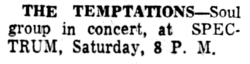 The Temptations / The Originals / Barbara Mason / Willie Tyler & Lester on Jun 27, 1970 [540-small]