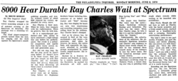 Ray Charles  / Les McCann / Roberta Flack on Jun 6, 1970 [544-small]