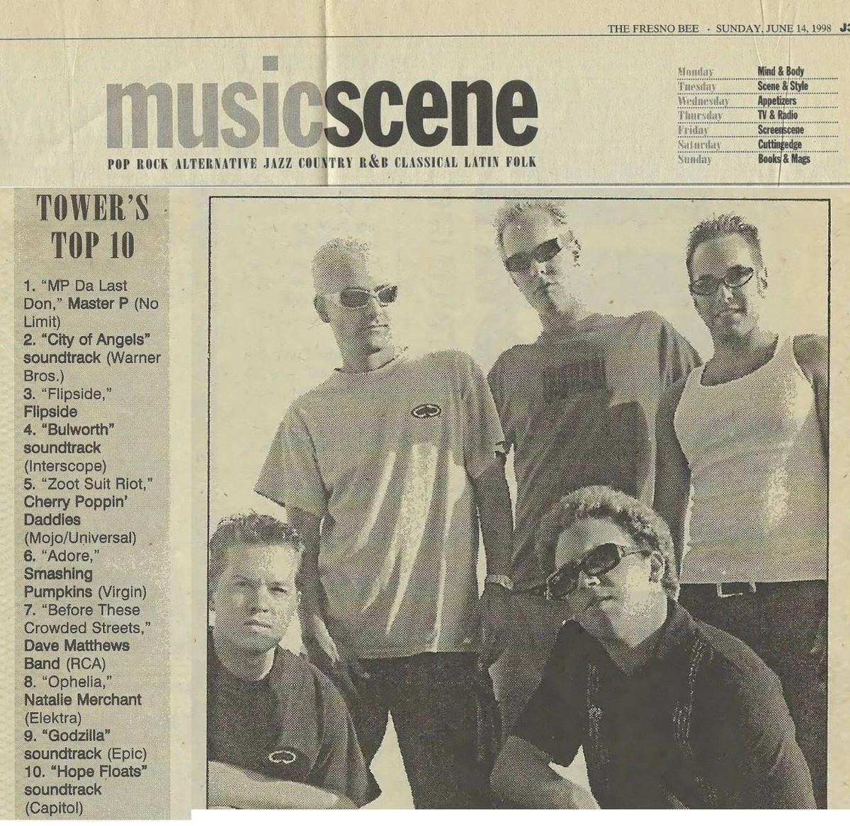 Sep 20, 1998: Flipside / Mix Mob at Paul Paul Theatre Fresno, California, United States
