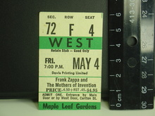 Frank Zappa Mothers of Invention on May 4, 1973 [708-small]
