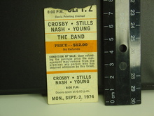 CROSBY STILLS NASH and YOUNG / The Band on Sep 2, 1974 [712-small]