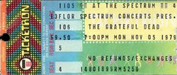 Grateful Dead on Nov 5, 1979 [864-small]
