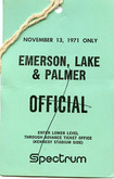 Emerson, Lake & Palmer / Yes on Nov 13, 1971 [956-small]