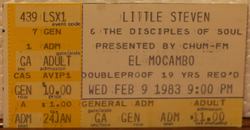 Little Steven & The Disciples of Soul on Feb 9, 1983 [070-small]