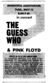 The Guess Who / Pink Floyd on May 12, 1970 [104-small]