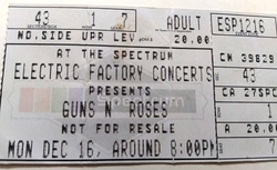 Guns N' Roses / Soundgarden on Dec 16, 1991 [162-small]