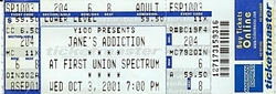 Jane's Addiction / Live on Oct 3, 2001 [231-small]