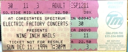 Nine Inch Nails / Marilyn Manson / The Jim Rose Circus Sideshow on Dec 11, 1994 [245-small]