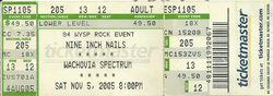 Nine Inch Nails / Queens Of The Stone Age on Nov 5, 2005 [271-small]