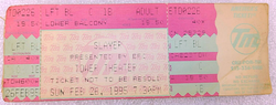 Slayer / Biohazard / Machine Head on Feb 26, 1995 [293-small]