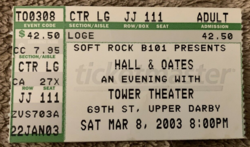 Daryl Hall & John Oates / Kenny Loggins on Mar 8, 2003 [298-small]