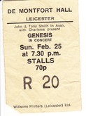 tags: Ticket - Genesis / String Driven Thing on Feb 25, 1973 [311-small]