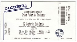 tags: Ticket - Graham Parker & The Rumour / Glenn Tilbrook on Jun 6, 2014 [329-small]