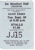 tags: Ticket - David Essex / The Real Thing on Sep 30, 1975 [333-small]