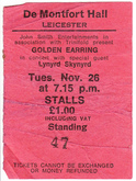 tags: Ticket - Golden Earring / Lynrd Skynrd on Nov 27, 1974 [337-small]