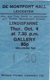 tags: Ticket - Lindisfarne / Capability Brown on Oct 4, 1973 [341-small]