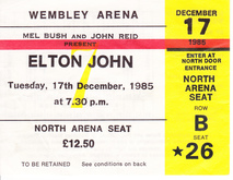 tags: Ticket - Elton John on Dec 17, 1985 [434-small]