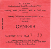 tags: Ticket - Genesis on Jan 16, 1977 [436-small]