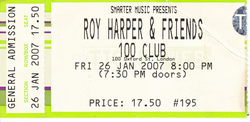 tags: Ticket - Roy Harper / Jonathan Wilson on Jan 26, 2007 [443-small]