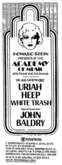 Uriah Heep / white trash / long john baldry on Aug 5, 1972 [496-small]