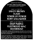 savoy brown / flash: / Tower Of Power / Rory Gallagher on Aug 5, 1972 [497-small]
