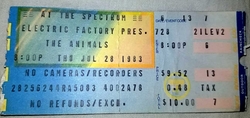 The Animals / Steppenwolf on Jul 28, 1983 [617-small]