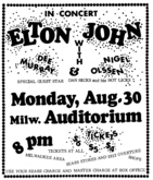 Elton John / Dan Hicks & the Hot Licks on Aug 30, 1971 [680-small]