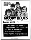 The Moody Blues / James Gang / Bob Reitman on Sep 19, 1970 [681-small]