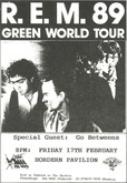 R.E.M. - Green World Tour 89 on Feb 17, 1989 [695-small]