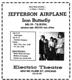 Jefferson Airplane / iron butterfly on Jul 24, 1968 [757-small]
