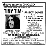 Tiny Tim / The Amboy Dukes / Ted Nugent on Jul 27, 1968 [759-small]