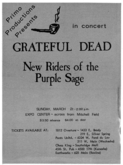 Grateful Dead / New Riders of the Purple Sage / Ox on Mar 21, 1971 [775-small]