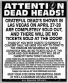 Grateful Dead / Santana on Apr 27, 1991 [792-small]