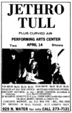 Jethro Tull / Curved Air on Apr 14, 1971 [796-small]