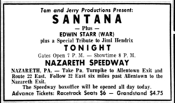 Santana / Edwin Starr on Oct 8, 1970 [107-small]