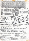 The Instigators / Scum Dribblers / A-Heads / Subhumans / Seats Of Piss / Naked / Fatal Conflict on Jan 13, 1984 [312-small]