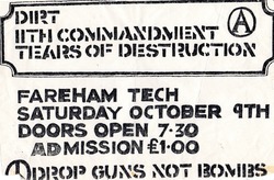 Dirt / Polemic / Tears Of Destruction / 11th Commandment on Oct 9, 1982 [314-small]
