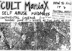 Cult Maniax / Self Abuse / Madmass on Jun 17, 1984 [320-small]
