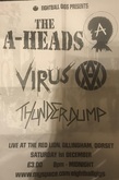 A-Heads / Virus (UK) / Thunderdump on Dec 1, 2007 [443-small]