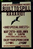 tags: Gig Poster - Built to Spill / Ra Ra Riot / Smile Brigade on May 29, 2009 [447-small]