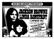 Jackson Browne / Linda Ronstadt on Feb 28, 1974 [464-small]