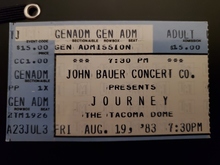 Journey / Bryan Adams on Aug 19, 1983 [502-small]