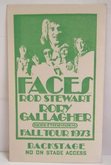 Rod Stewart / Faces / Rory Gallagher on Oct 13, 1973 [609-small]